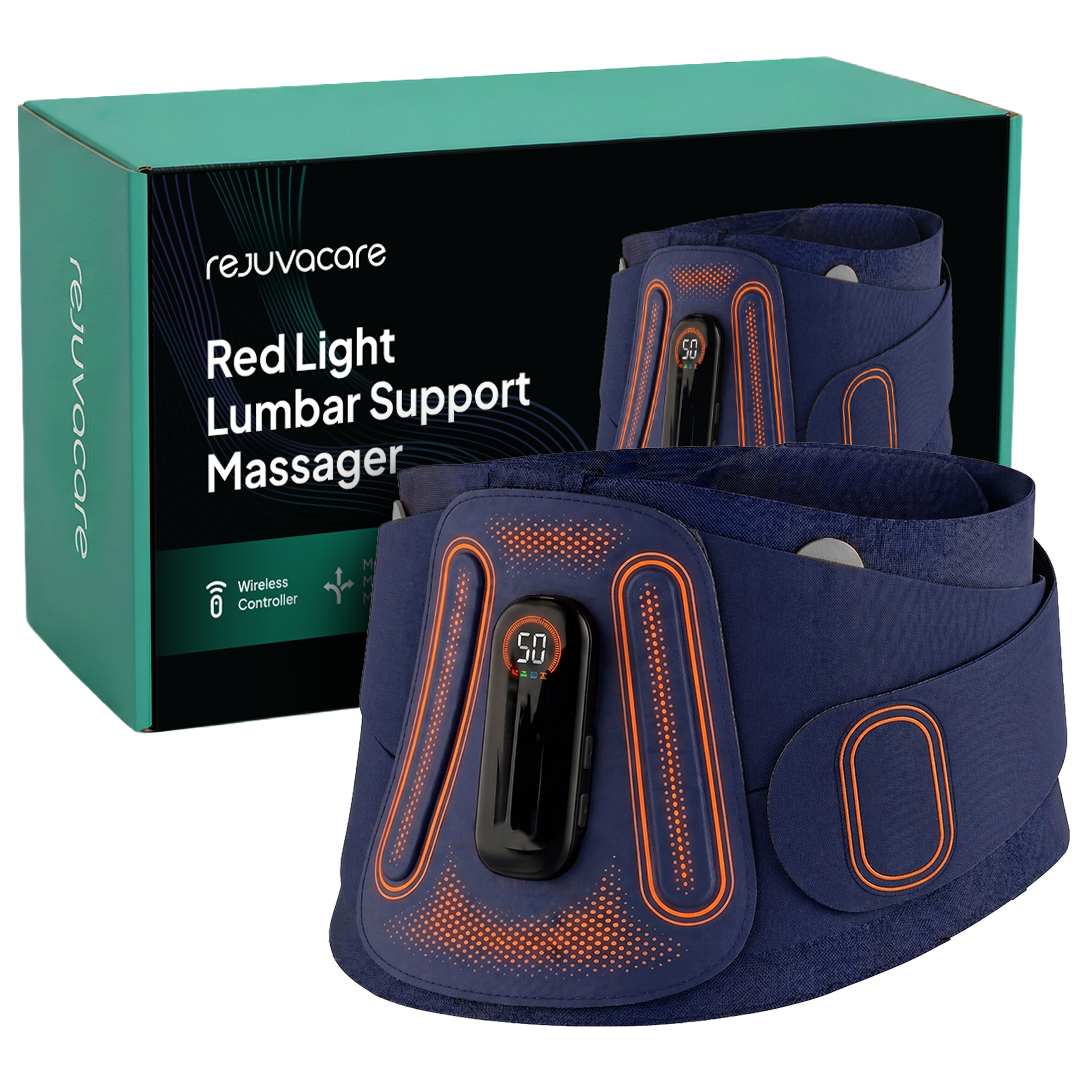 Red Light Lumbar Support Massager