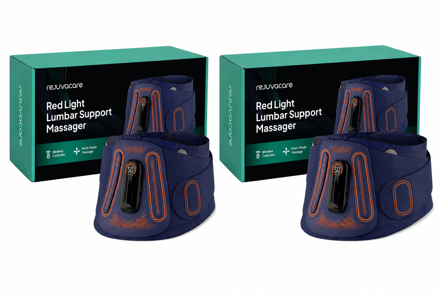 Red Light Lumbar Support Massager